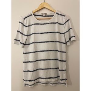 Banana Republic Luxespun Stripped T-shirt